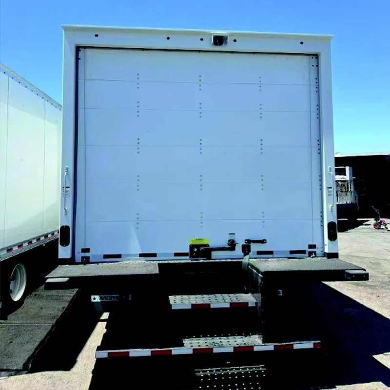 Van yük maşını üçün aşağı açılan qapı